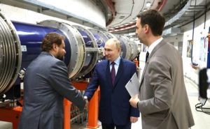 Путин в наукограде Дубна